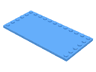 Tile, Modified 6 x 12 with Studs on Edges