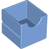 Duplo, Furniture Drawer 2 x 2 with Semicircle Cutout