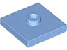 Plate, Modified 2 x 2 with Groove and 1 Stud in Center (Jumper)