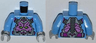 Torso Robot with Kraang and Control Harness Pattern / Medium Blue Arms / Light Bluish Gray Hands