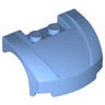 Vehicle, Mudguard 3 x 4 x 1 2/3 Curved Front