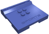 Tile, Modified 6 x 6 x 2/3 with 4 Studs and Debossed Sports Logo
