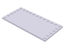 Tile, Modified 6 x 12 with Studs on Edges