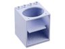 Container, Cupboard 4 x 4 x 4 with Elliptical Hole for Sink