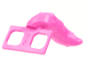 Minifigure Costume Tail Fluffy - Flexible Rubber