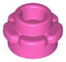 Plate, Round 1 x 1 with Flower Edge (5 Petals)
