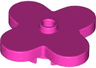 Plant Flower 4 x 4 Rounded Petals