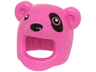 Minifigure, Headgear Head Cover, Costume Polar Bear with Black Nose, Eyes and Eye Patch Pattern (BAM)
