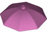 Minifigure, Utensil Umbrella Top with No Bottom Flaps, 6 x 6 with Top Stud