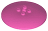 Dish 6 x 6 Inverted (Radar) - Solid Studs