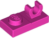 Plate, Modified 1 x 2 with Open O Clip on Top