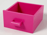 Container, Cupboard 4 x 4 x 4 Drawer, Open Handle