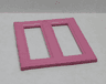 Duplo Door / Window Pane 1 x 3 x 4 with Two Panes