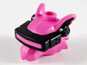 Minifigure, Head, Modified Alien Rat with Black VR Visor Pattern