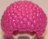 Minifigure, Hair Bubble Style / Afro