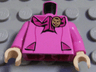 Torso Harry Potter Professor Umbridge Pattern / Dark Pink Arms / Light Nougat Hands