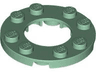 Plate, Round 4 x 4 with 2 x 2 Round Open Center