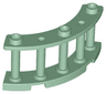 Fence 4 x 4 x 2 Quarter Round Spindled with 3 Studs