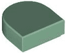 Tile, Round 1 x 1 Half Circle Extended