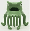 Minifigure, Headgear Mask Octopus Head with Wide Open Mouth and 7 Long Tentacles with White and Black Eyes Pattern