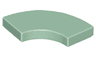 Tile, Round Corner 2 x 2 Macaroni