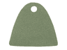 Minifigure Cape Cloth, Straight Bottom with Single Top Hole - Spongy Stretchable Fabric