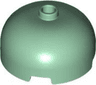 Brick, Round 3 x 3 x 1 1/3 Dome Top - Open Stud