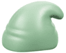 Minifigure, Headgear Slouch Hat, Dwarf / Gnome with Tip Facing Backwards, Creases at Front and Back
