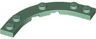 Plate, Round Corner 5 x 5 Macaroni