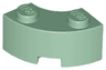 Brick, Round Corner 2 x 2 Macaroni with Stud Notch and Reinforced Underside