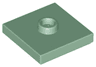 Plate, Modified 2 x 2 with Groove and 1 Stud in Center (Jumper)