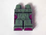 Hips and Legs with Sand Purple Lines and Magenta Highlights on Legs and Feet Pattern