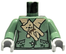 Torso Harry Potter Professor Snape Boggart Pattern / Sand Green Arms / Light Bluish Gray Hands