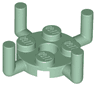 Plate, Round 2 x 2 with Pin Hole and 4 Bar Arms Up