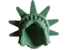 Minifigure, Hair Female with Spiked Tiara (Lady Liberty) - Flexible Rubber