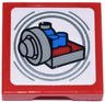 SMART Tag Tile 2 x 2 with SW Millennium Falcon Docking Ring Pattern