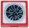 SMART Tag Tile 2 x 2 with Hyperdrive Light Speed Stars Effect Pattern