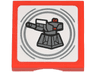 SMART Tag Tile 2 x 2 with SW Imperial Turret Pattern
