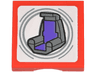SMART Tag Tile 2 x 2 with SW Imperial Throne Pattern