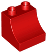 Duplo, Brick 2 x 2 x 1 1/2 Arch Inverted