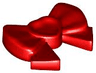 Friends Accessories Hair Decoration, Bow with Heart, Long Ribbon, and Small Pin