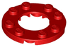 Plate, Round 4 x 4 with 2 x 2 Round Open Center