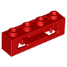 Projectile Launcher, 1 x 4 with Inside Clips (Disk Shooter)