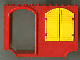 Fabuland Bus Piece with Yellow Shutters