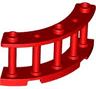 Fence 4 x 4 x 2 Quarter Round Spindled with 3 Studs