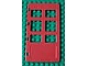 Duplo Door / Window Pane 1 x 3 1/2 x 5 1/3 with Six Panes
