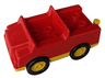 Duplo Car with 2 x 2 Studs and Yellow Base
