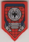 Tile, Modified 2 x 3 Pentagonal with Black Spider, Web and Metal Plates Pattern