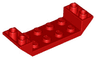 Slope, Inverted 45 6 x 2 Double with 2 x 4 Cutout