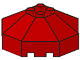 Windscreen 6 x 6 x 2 Octagonal Canopy without Axle Hole